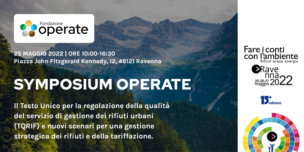 SYMPOSIUM OPERATE Il testo unico per la regolazione della qualità del